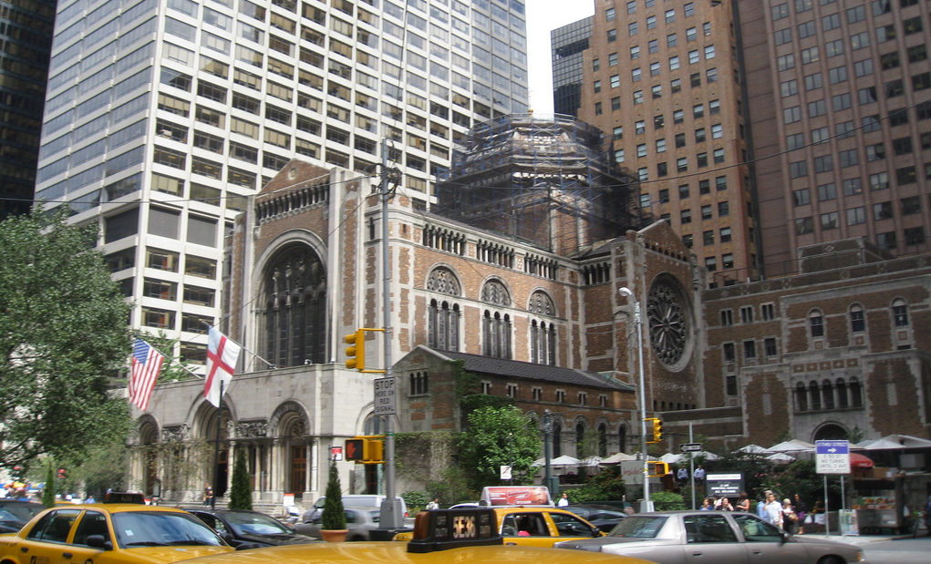 St Bartholomew's Church in New York City.